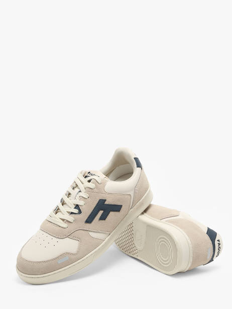 Sneakers Palmer Uit Leder Faguo Beige men 25CG3209 ander zicht 2